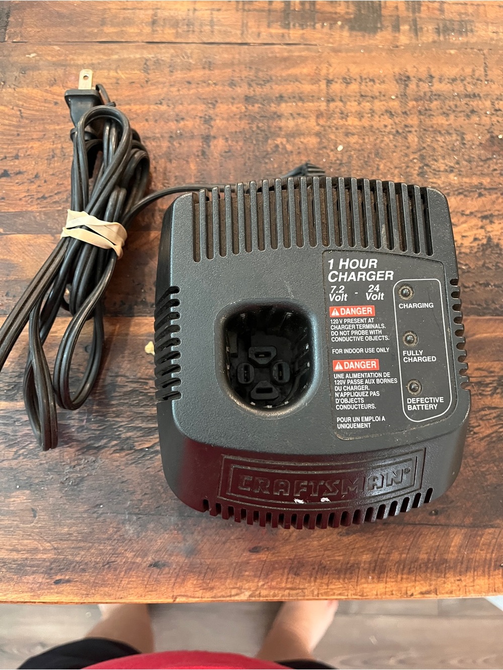Craftsman  1 Hour Charger - Black and Red Label